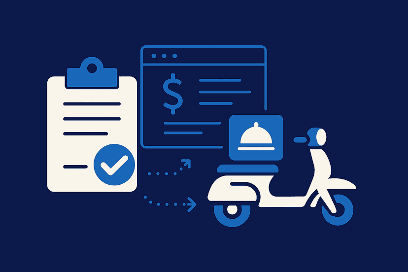 Automated Invoicing for Food Platform